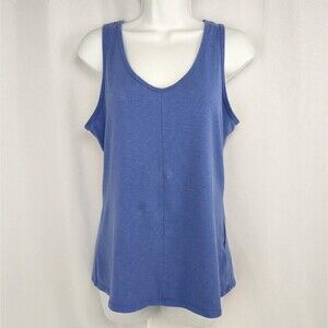 The North Face Women’s Breezeback Tank Top Size Medium Athletic Coastline Blue